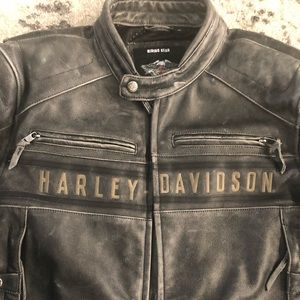 Men’s Harley Davidson Leather Riding Jacket